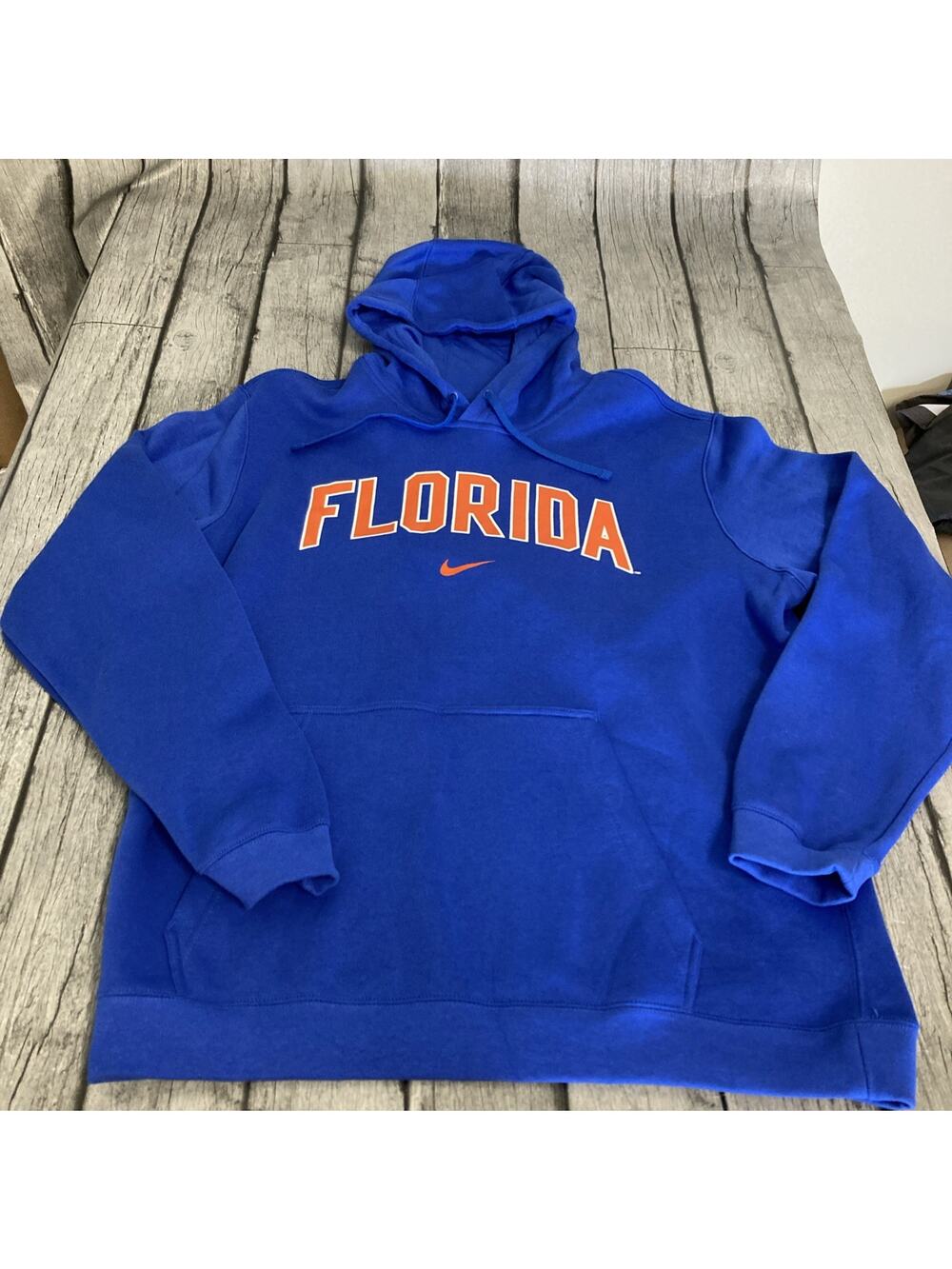 NWT Men’s Nike Florida Gators Arch Club Fleece Hoodie XL Blue X-Large Sweatshirt